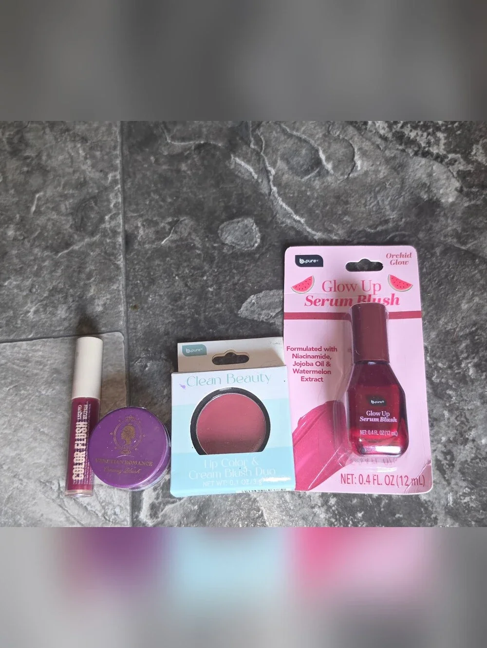 Blush Bundle - AOA Studio Cream Blush, Liquid Blush, B Pure Serum Blush + More